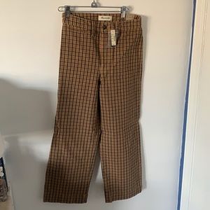 Slim Emmett wide leg crop pants